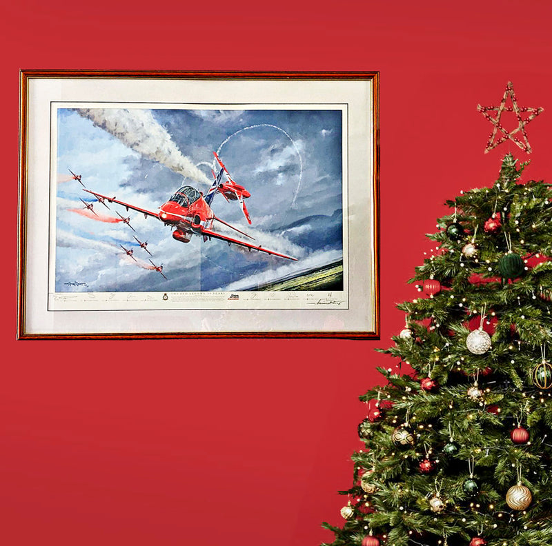 Red Arrows Limited Edition 50th Anniversary Print