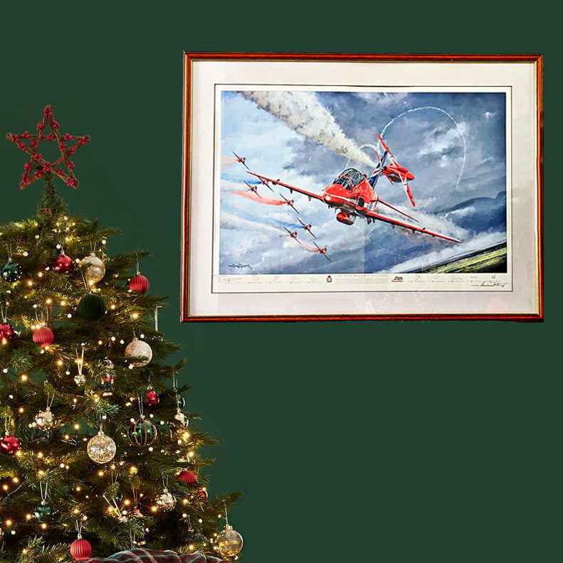 Red Arrows Limited Edition 50th Anniversary Print