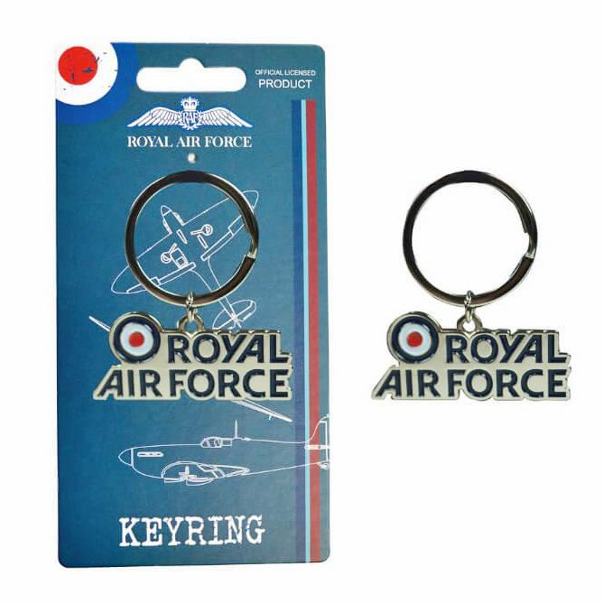 RAF Vintage Logo Keyring