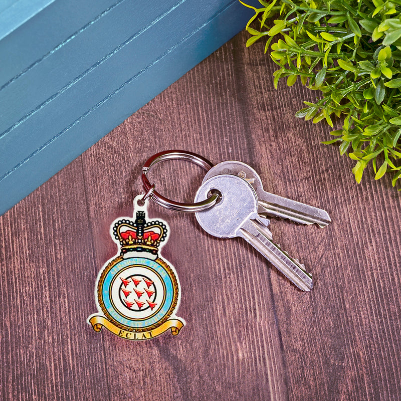 Red Arrows Crest Keyring