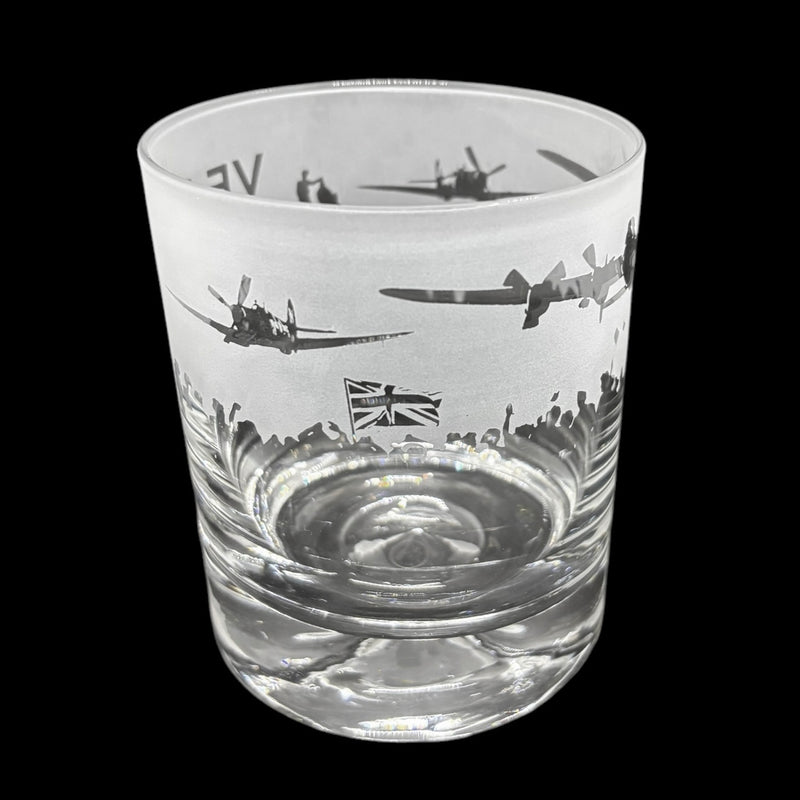 VE Day 80th Whisky Glass