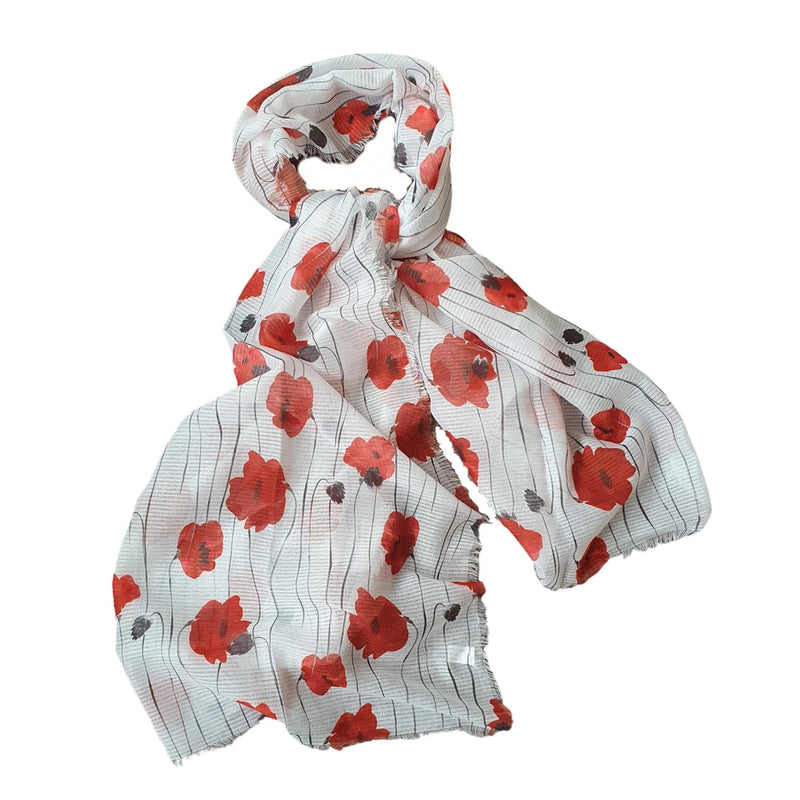 Poppy Scarf