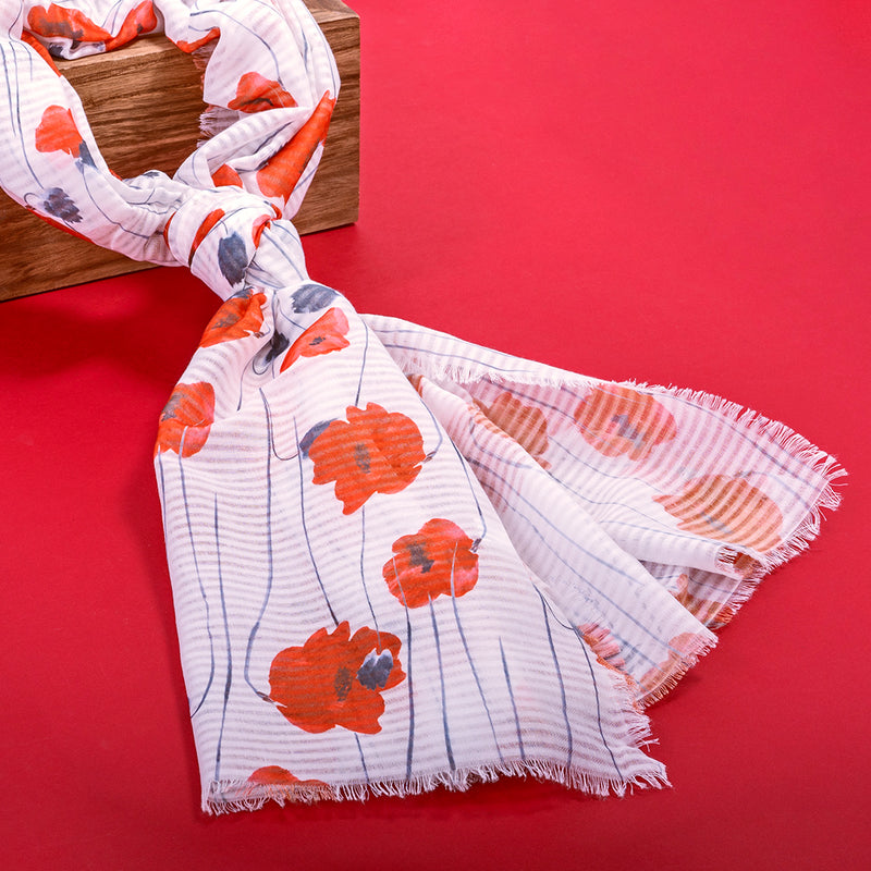 Poppy Scarf