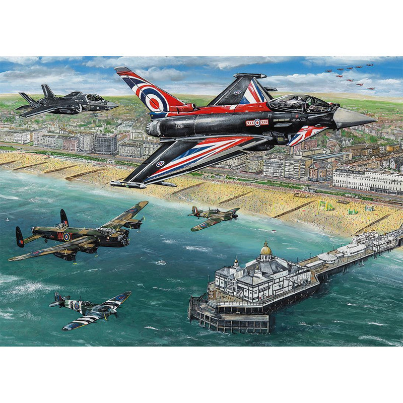 Airshow Over Eastbourne 1000 Piece Puzzle