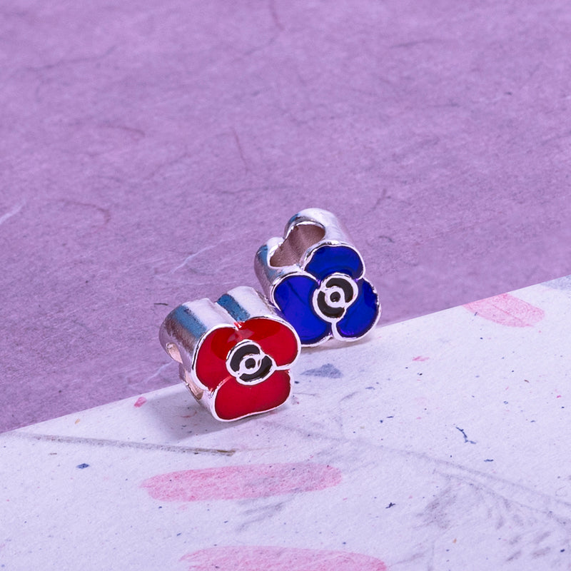 Poppy Charm Beads