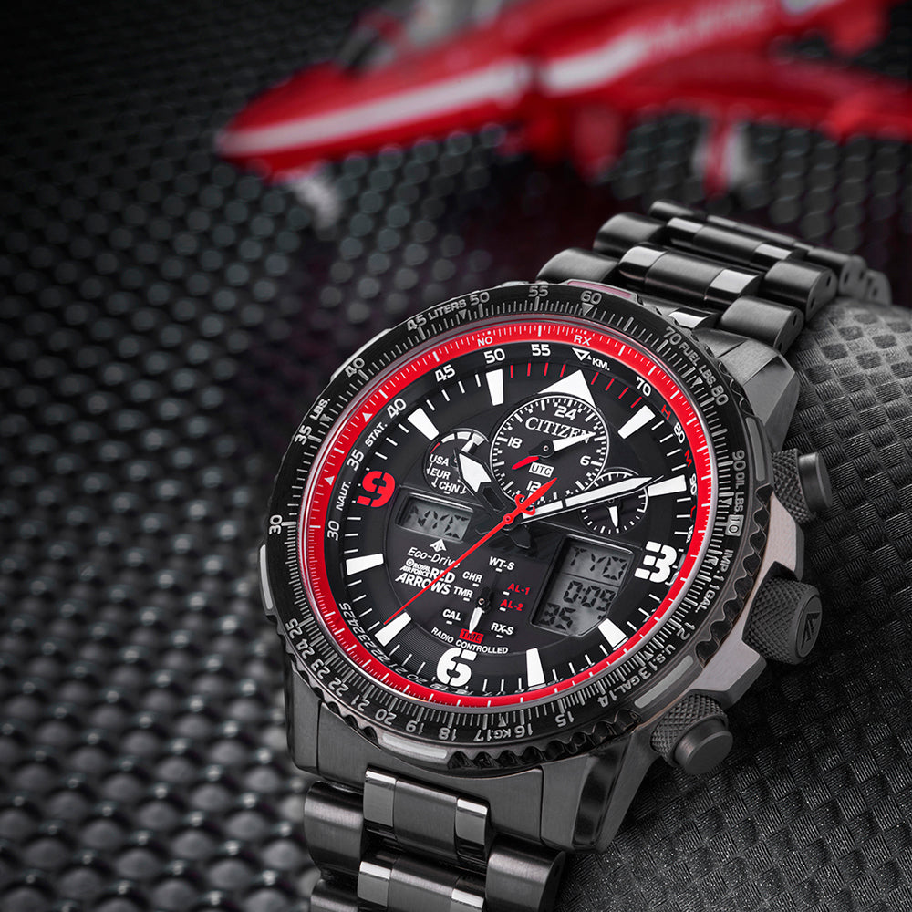 Citizen E Drive Red Arrows Watch RAF Gifts RAFA RAFATRAD