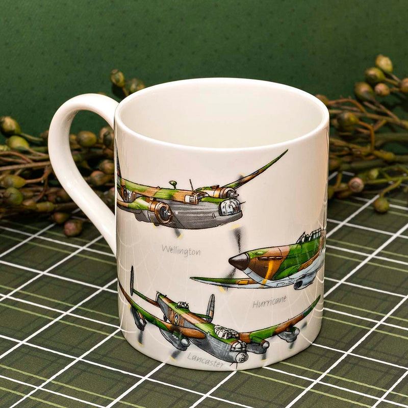 Classic RAF Aircraft Mug