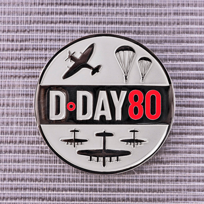 D-Day 80 Magnet