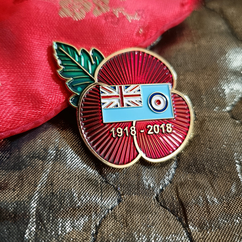 RAF Ensign Poppy Badge