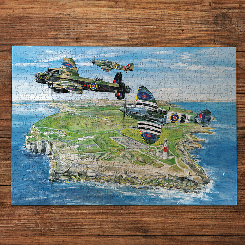 Wings Over Portland 500 Piece Puzzle