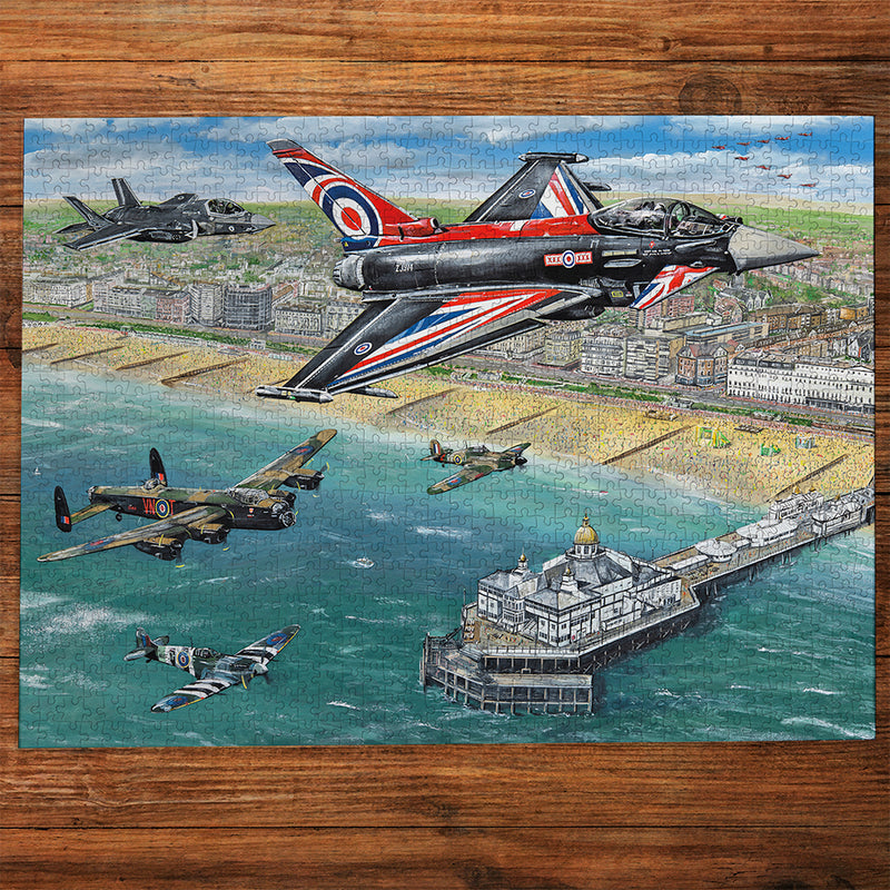 Airshow Over Eastbourne Jigsaw