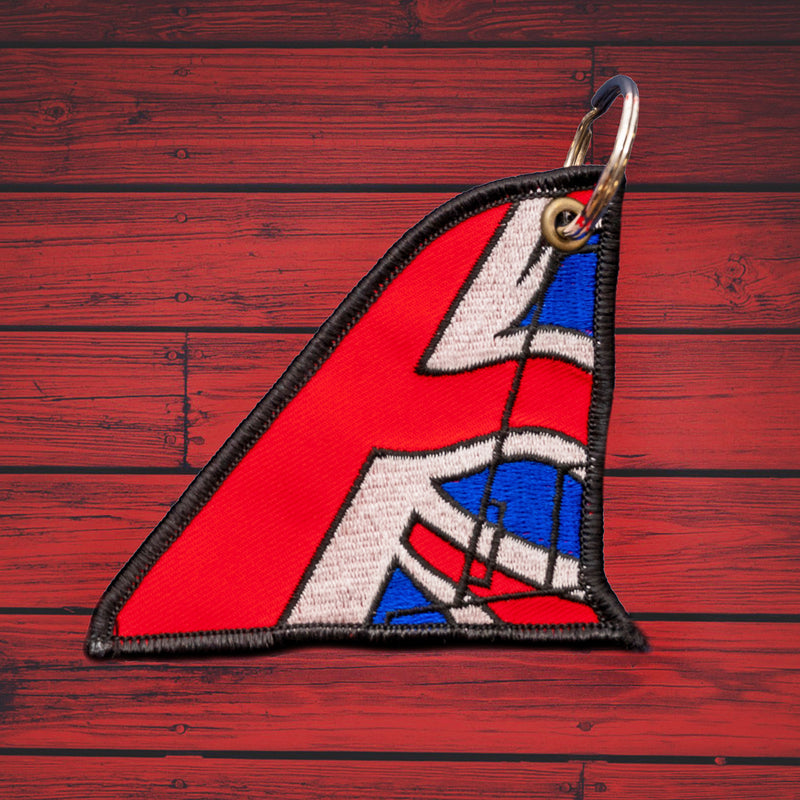 Red Arrows Tail Fin Keyring