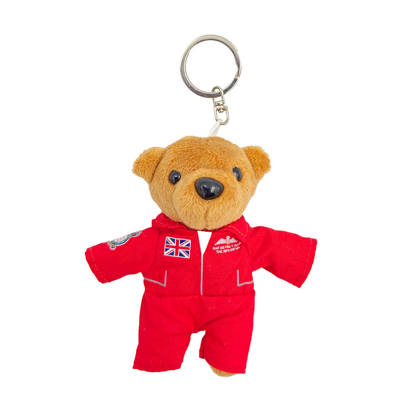 Keyring Bear Red