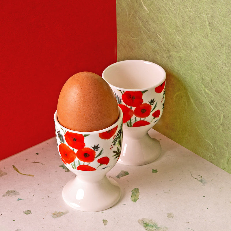 Poppy Fields Egg Cups