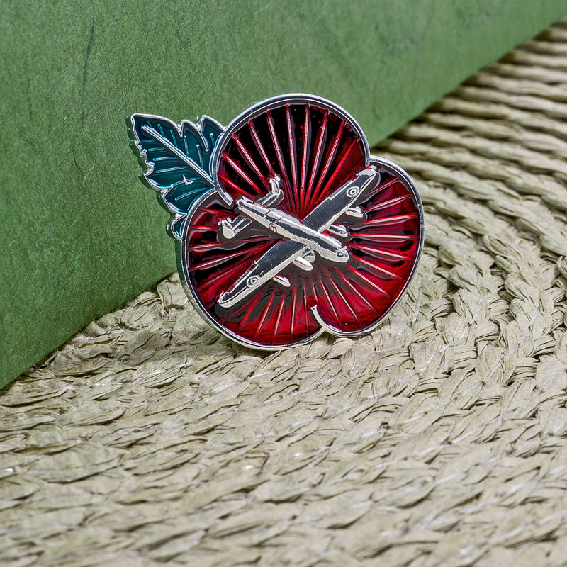 Lancaster Poppy Pin