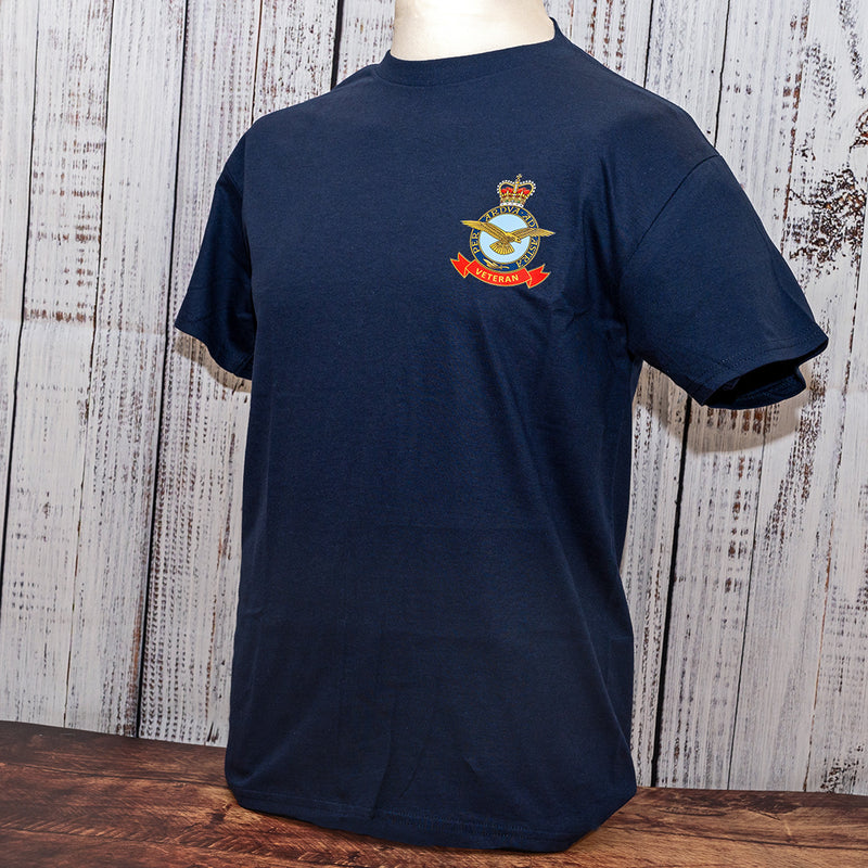 RAF Veteran Navy T-Shirt