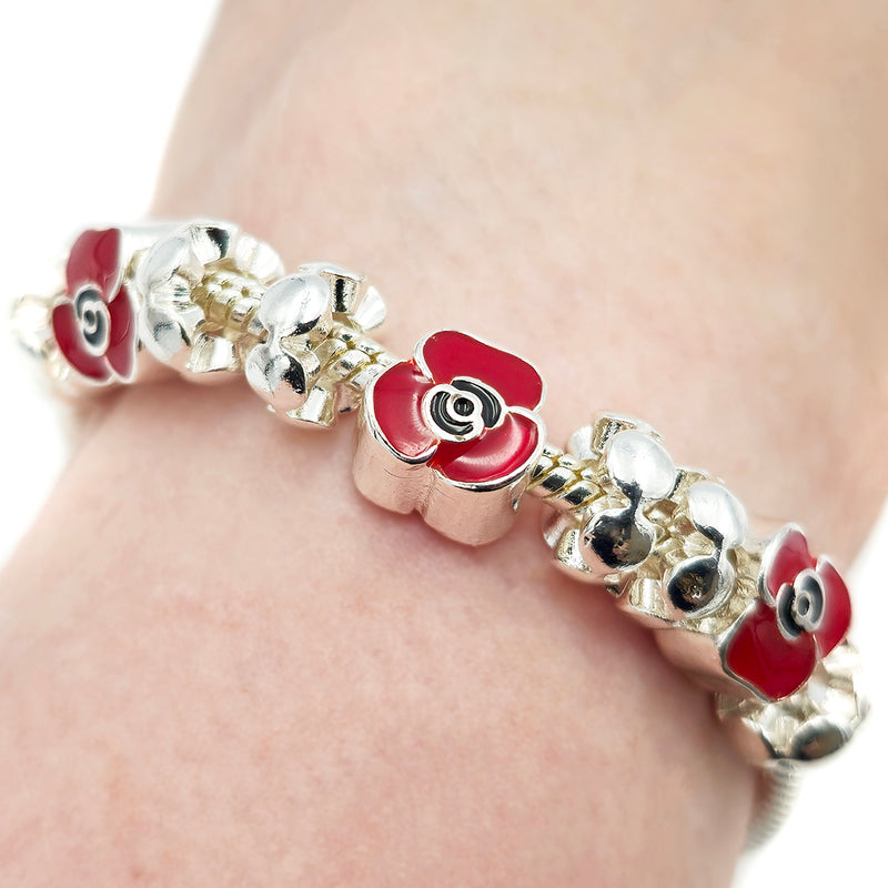 Poppy Charm Bracelet