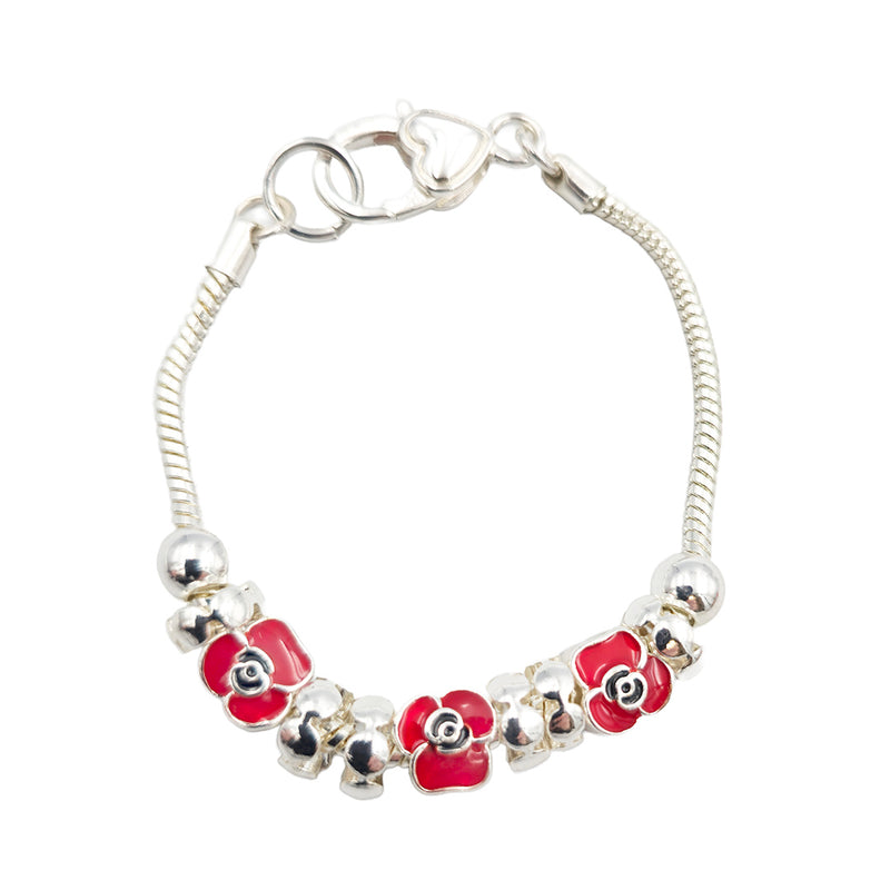 Poppy Charm Bracelet