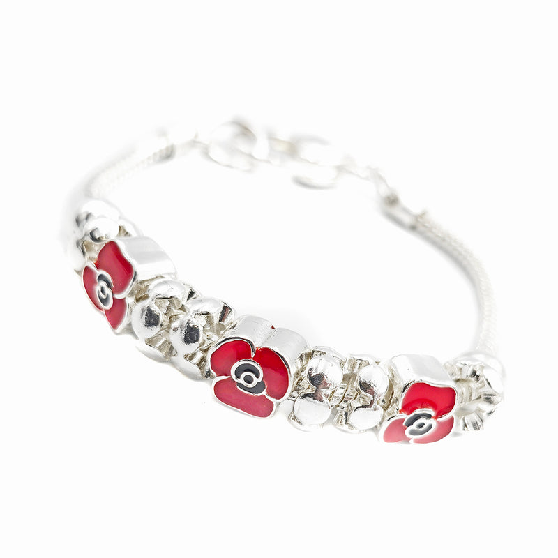 Poppy Charm Bracelet