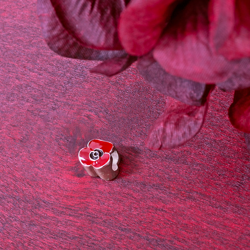 Poppy Charm Bead