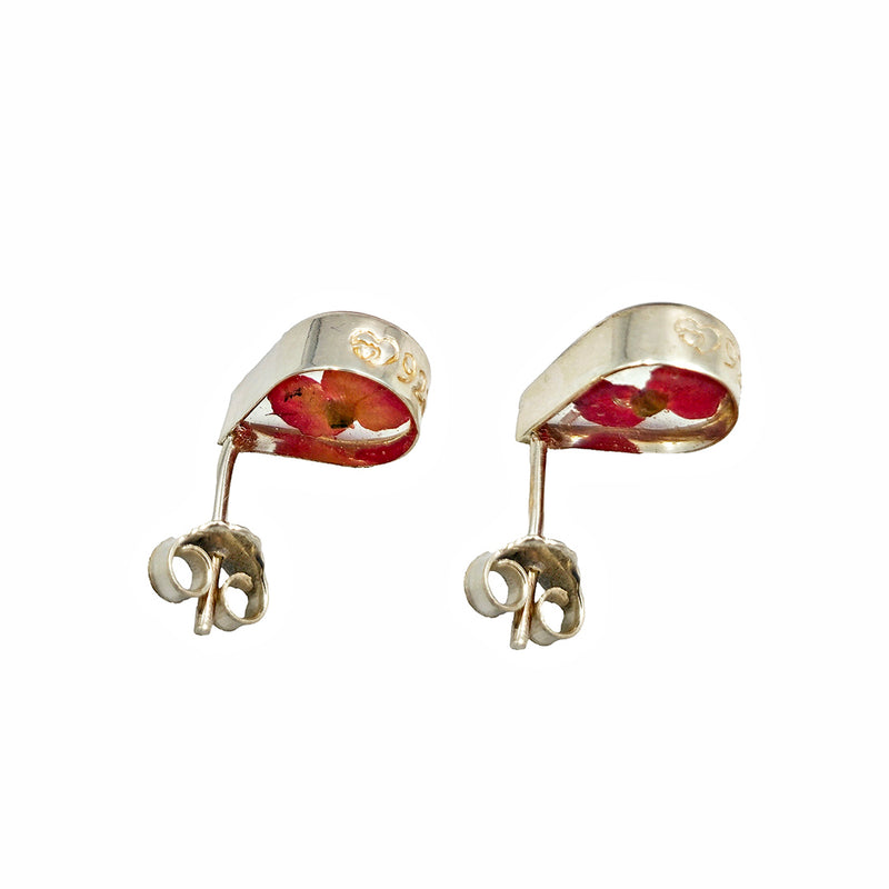 Poppy Flower Earrings