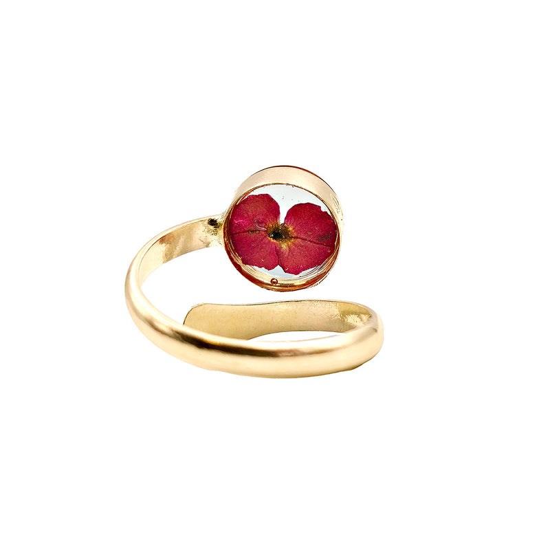 Gold Poppy Ring