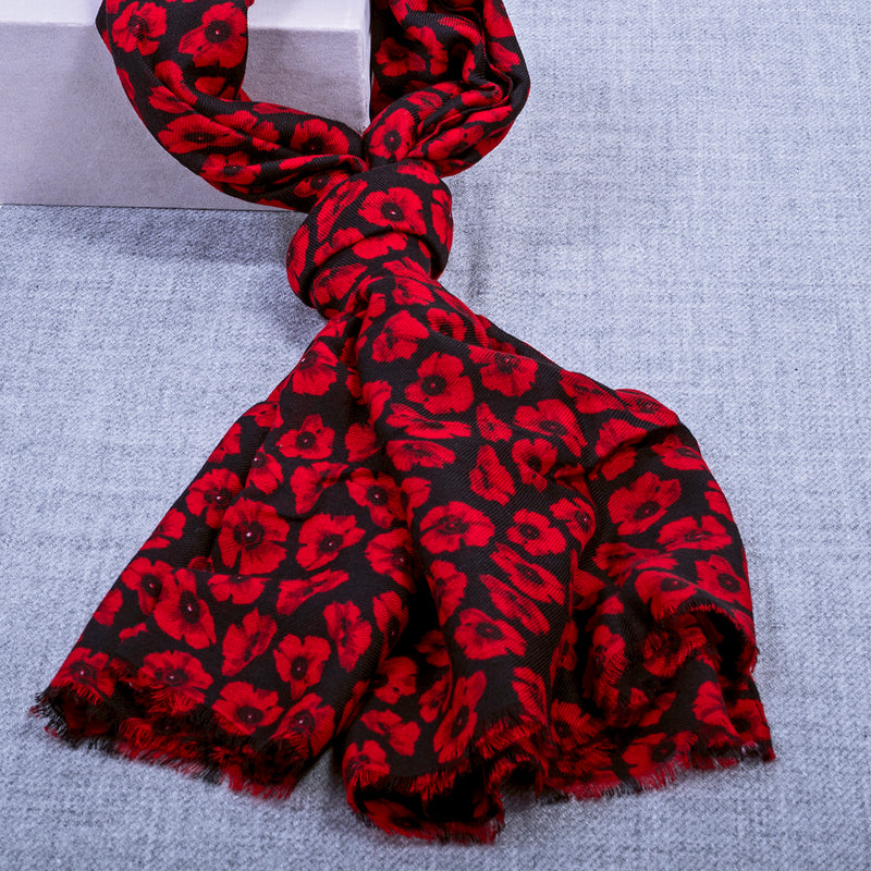 Poppy Scarf