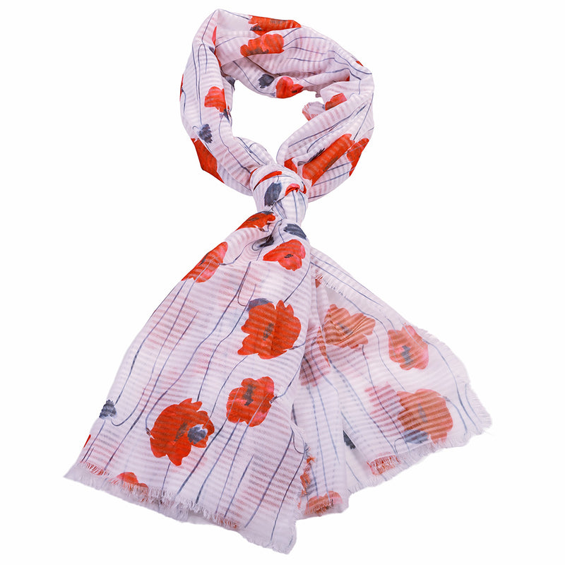 Poppy Scarf