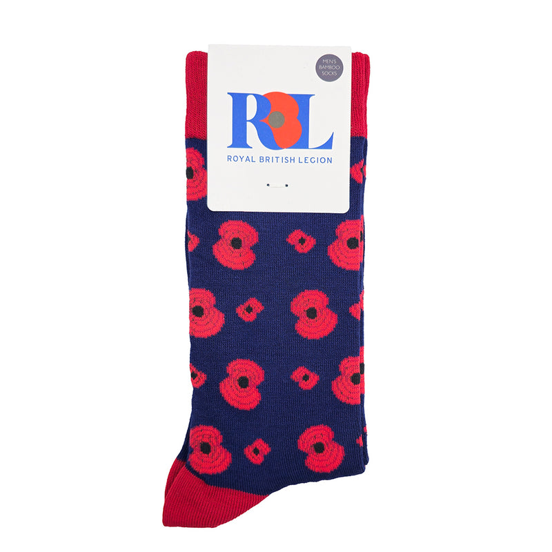 Poppy Socks Red