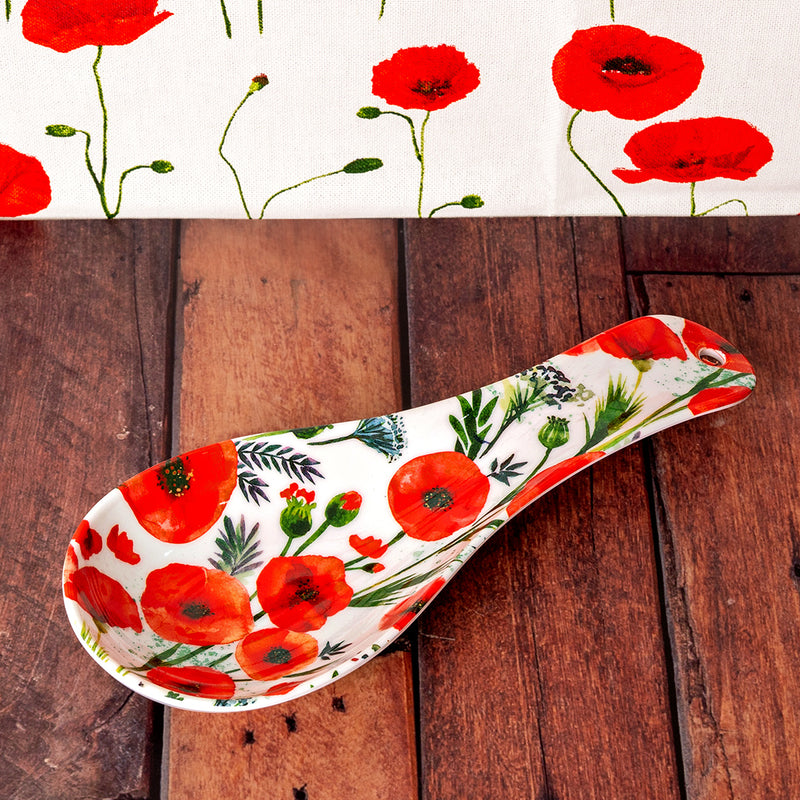 Poppy Fields Spoon Rest