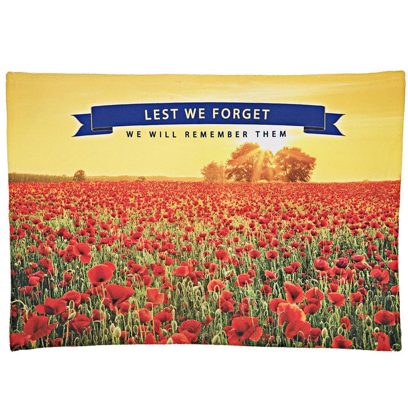 Poppy Remembrance Tea Towel