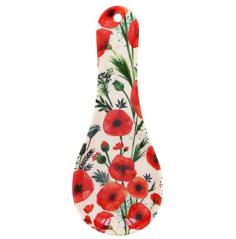 Poppy spoon rest