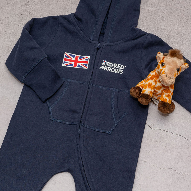 Red Arrows Baby Pilot Flight Suit One-Piece