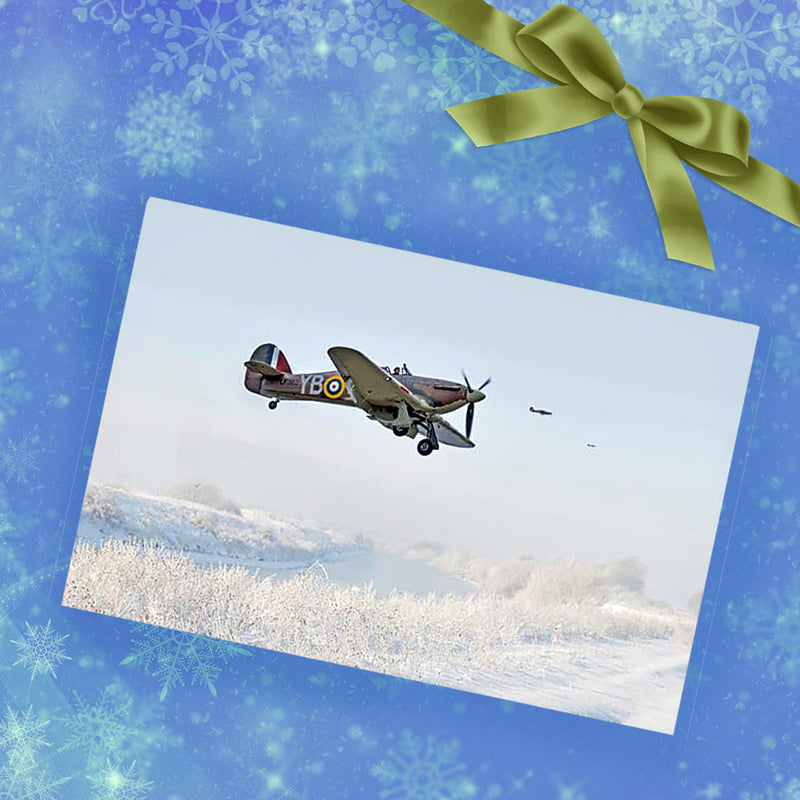 A Hurricane Winter Card