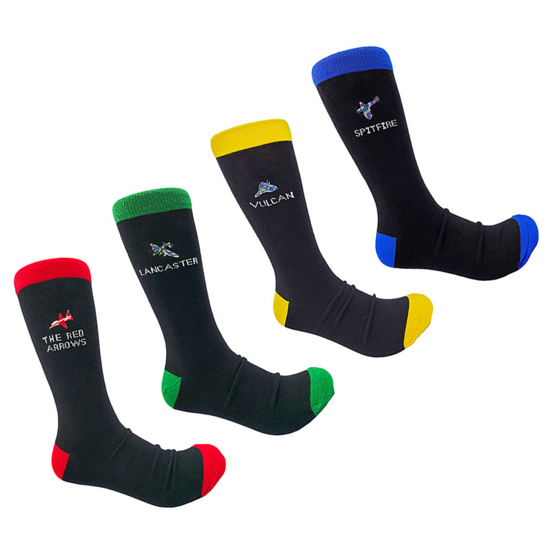 Aircraft socks multipack