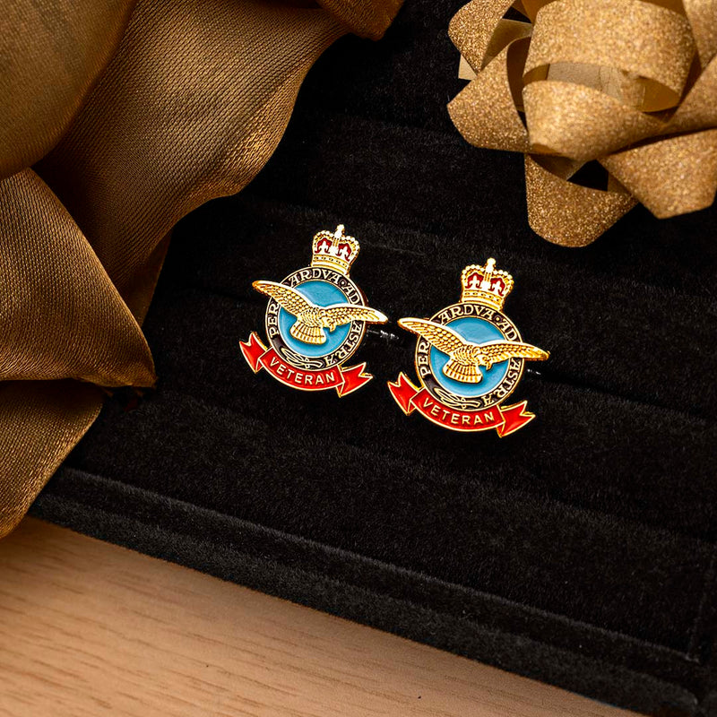 RAF Veteran Cufflinks