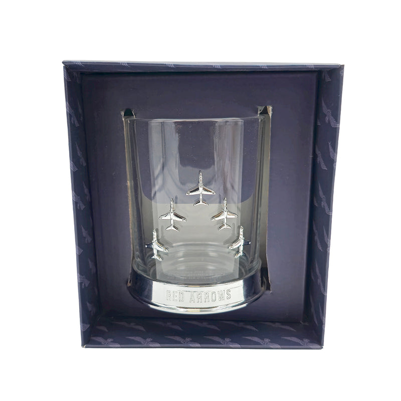 Red Arrows Whisky Tumbler Glass