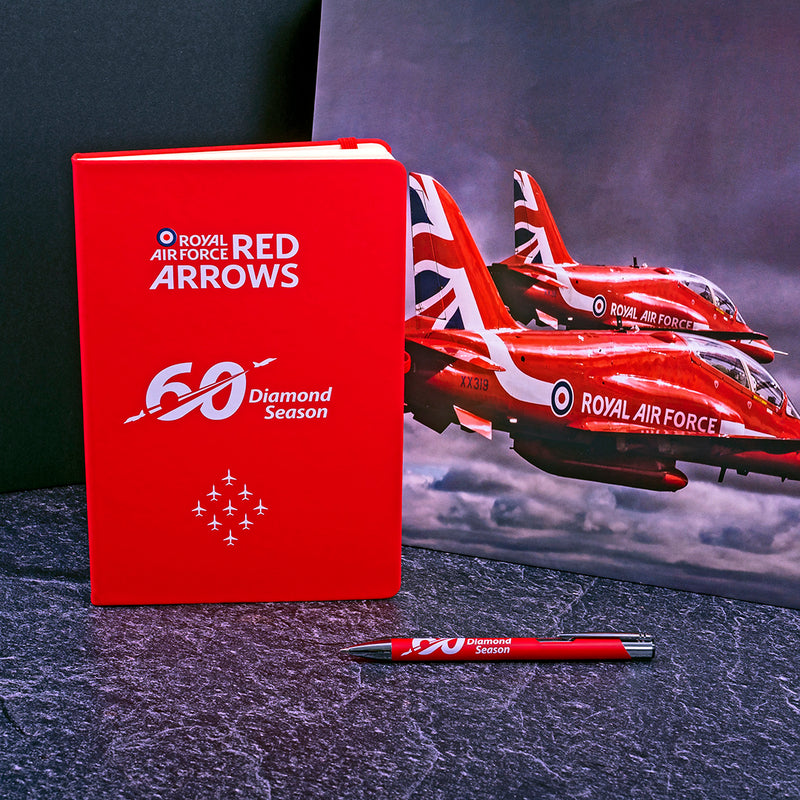 Red Arrows Notebook and Pen
