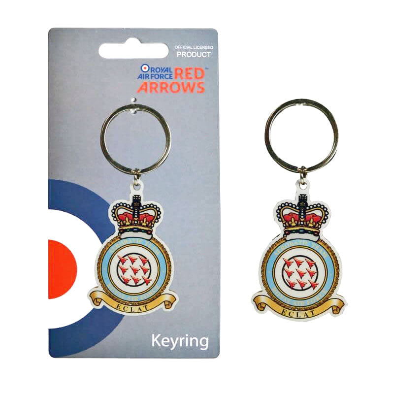 Red Arrows Crest Keyring