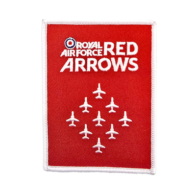 Red Arrows Logo & Diamond 9 Embroidered Badge