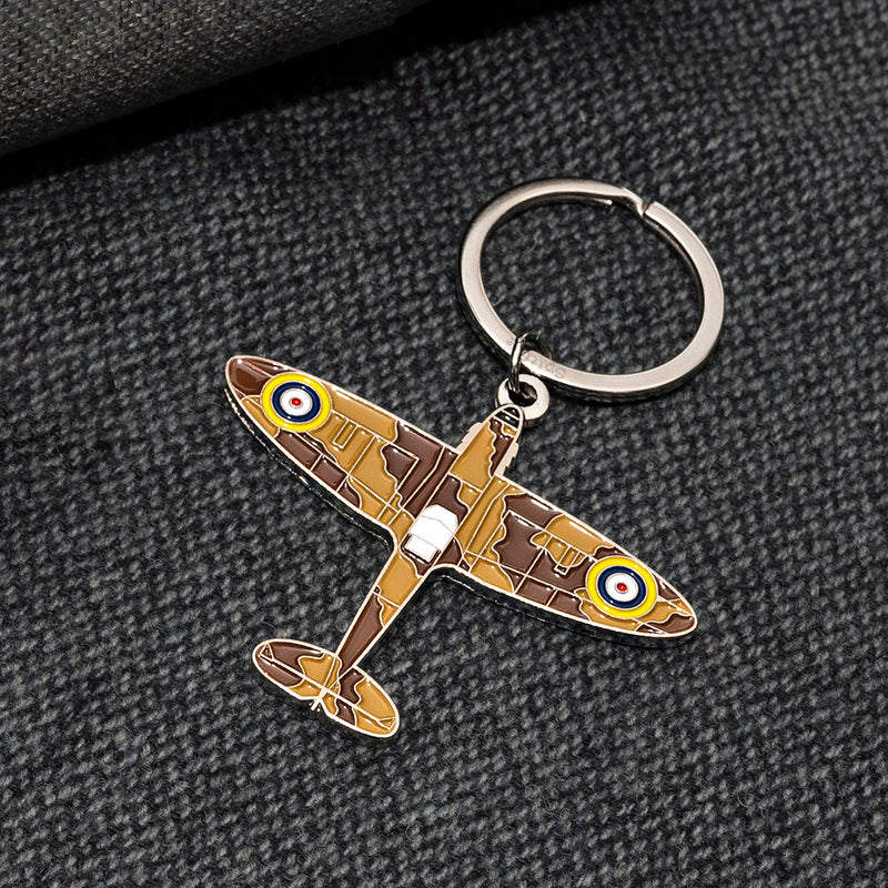 RAF Spitfire Keyring