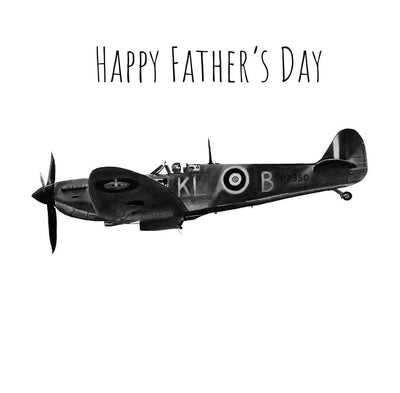 Spitfire Father's Day Card