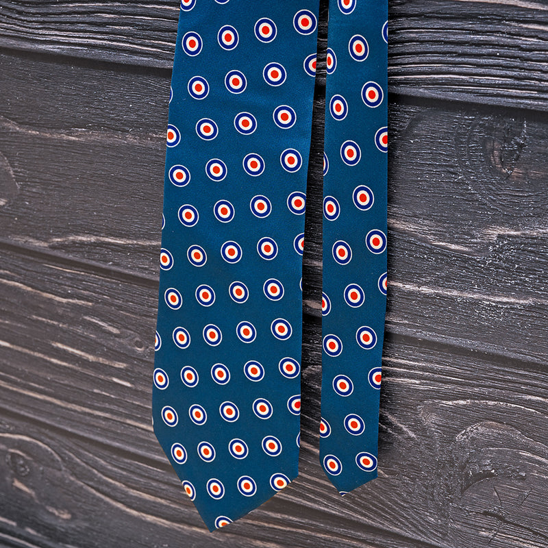 Roundels Polyester Tie