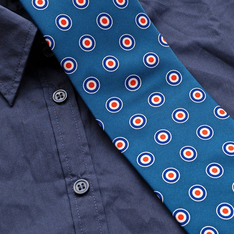 Roundels Polyester Tie