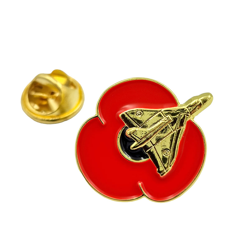 Vulcan Poppy Pin