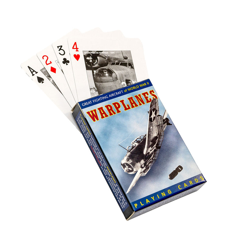 Warplanes Playing Cards