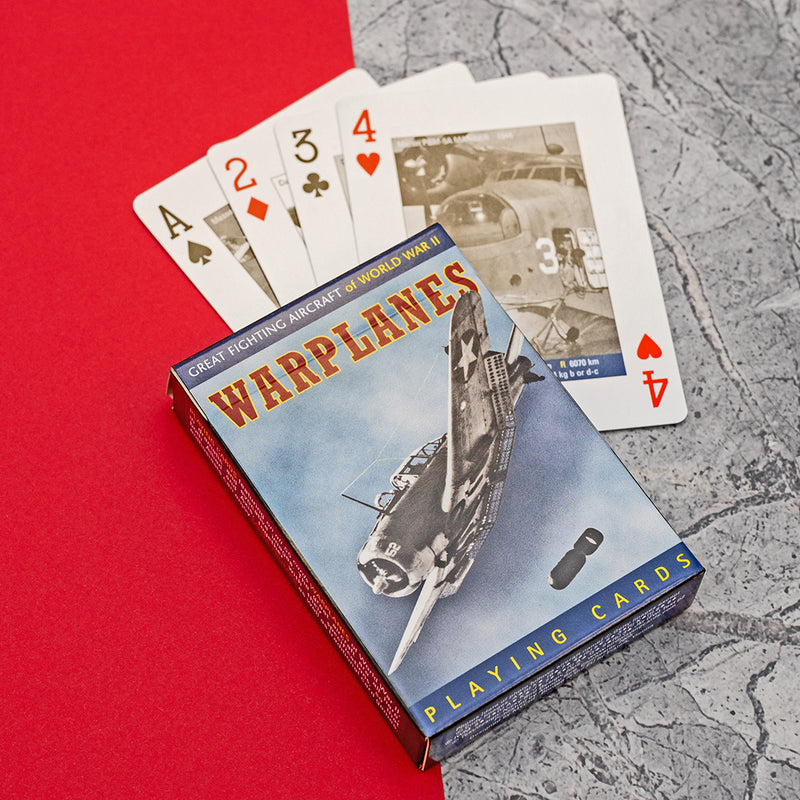 Warplanes Playing Cards