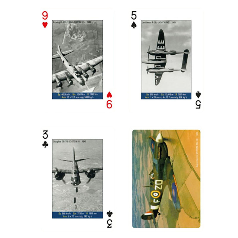 Warplanes Playing Cards