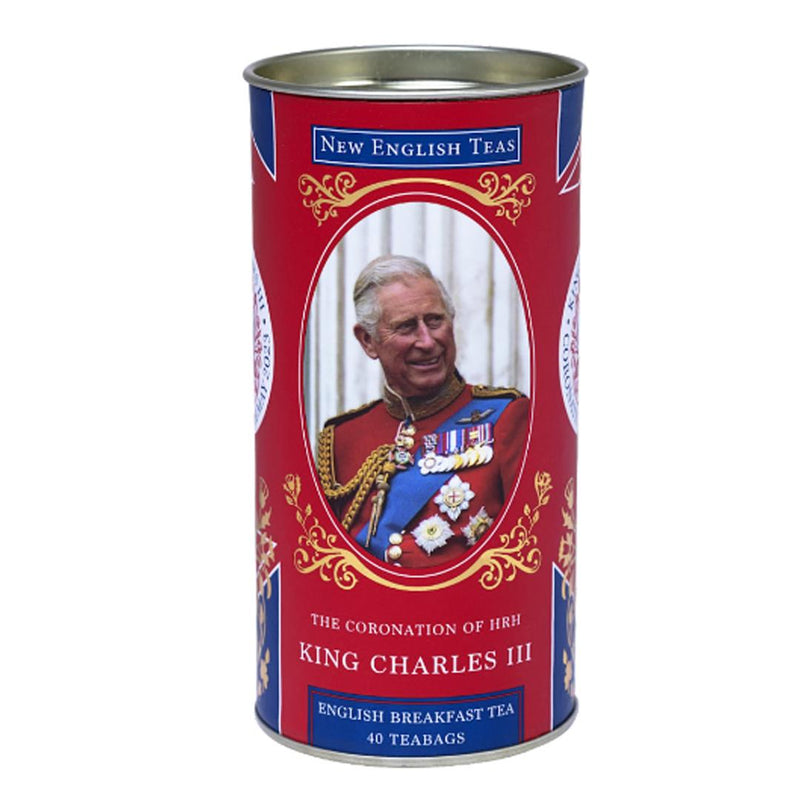 King Charles III English Breakfast Tea Drum