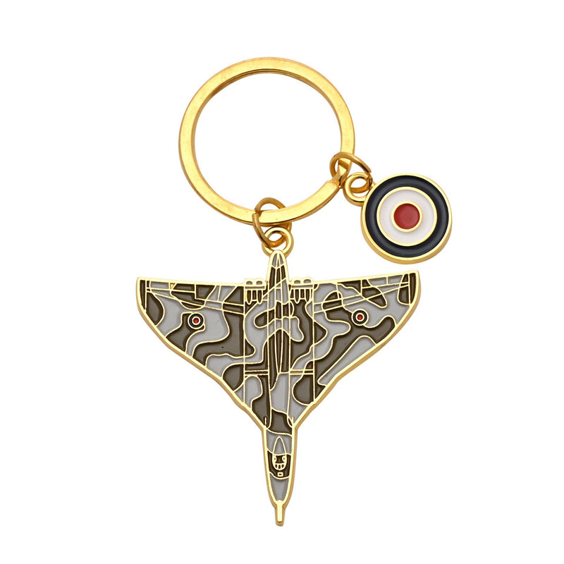 Vulcan Enamel Keyring